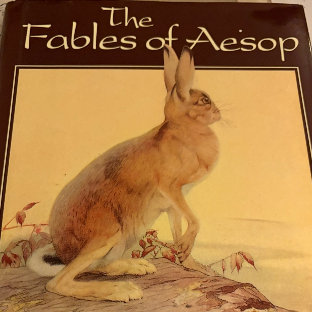 “The Fables of Aesop” Illustrated Hardback Classic Children’s Book